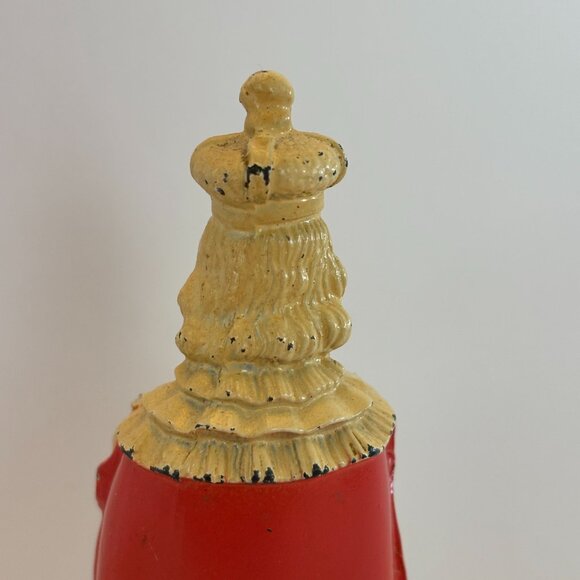 D C Overbagh Infant Of Prague Figurine Statue Catholic Statue Cast Metal 5" Vtg - Picture 7 of 16